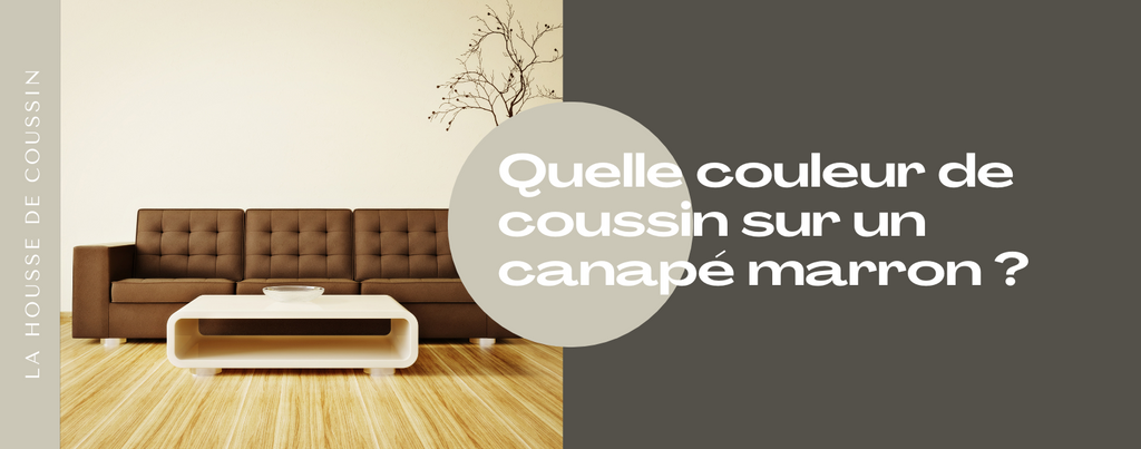 Quelle Couleur de Coussin sur un Canapé Marron ?