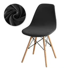 Housse de Chaise Scandinave Noir