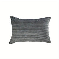 Housse de Coussin 30x50 Velours Côtelé