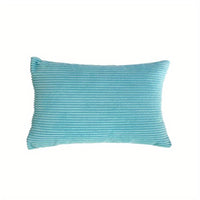 Housse de Coussin 30x50 Velours Côtelé