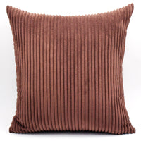 Housse de Coussin 45x45 Velours Côtelé