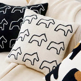 Housse de Coussin Cheval