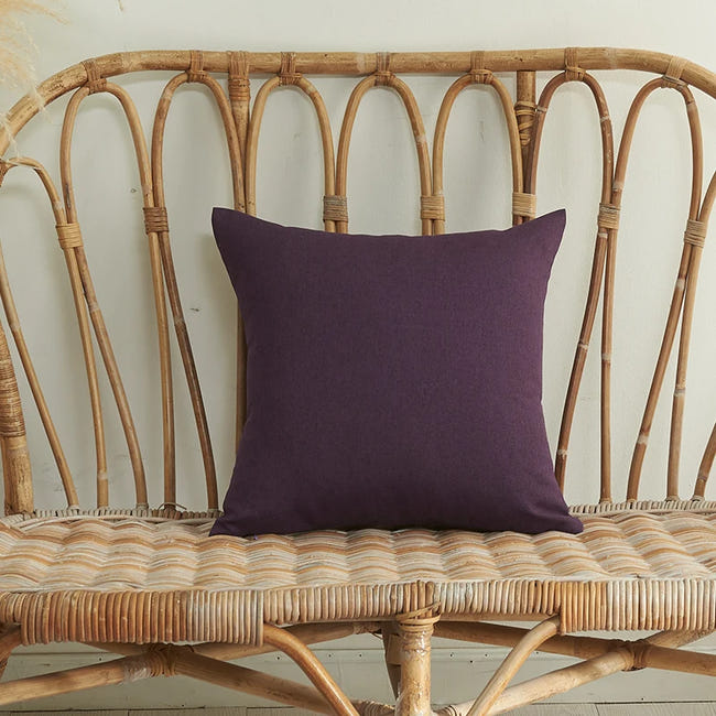 Lot De 2 Housses De Coussin Extérieur 50x70 Cm - Imperméable Et Résistante Aux UV - Motif Bohème Fleuri Recto-verso - Fermeture éclair Cachée - 1