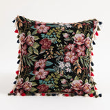 Housse de Coussin Fleurs