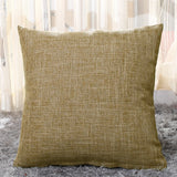 Housse de Coussin en Lin 40x40