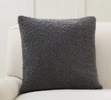 Housse de coussin 50x50 Fourrure Bouclette